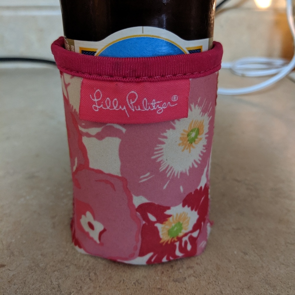Lily Pulitzer coozie